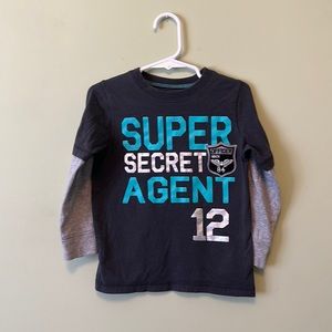 Carters brand size 3T long sleeve a boys shirt